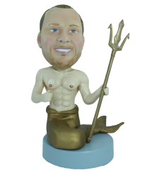 Custom bobblehead with Zeus body