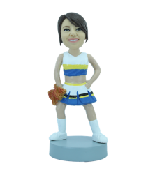 Custom bobblehead Woman supporter