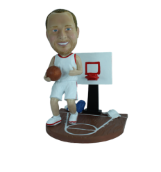 Custom bobblehead Basketball court